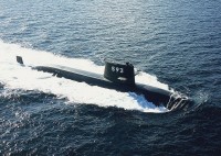 Diesel-electric submarine JS Makishio (SS-593)