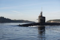 Nuclear submarine USS Nevada (SSBN-733)