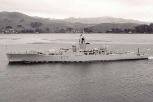 Фрегат HMS Blackpool (F77) 1