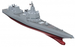 Guided missile destroyer DDG(X) (project) 0