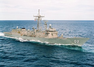 Guided missile frigate HMAS Canberra (FFG-02) 0