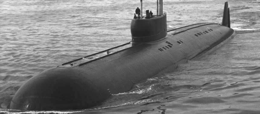 Скоростной титановый подводный атомный ракетоносец проекта 661 Анчар