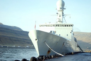 Ocean patrol vessel HDMS Triton (F 358) 1