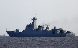 Guided missile destroyer Jiaozuo (DDG 163) 0