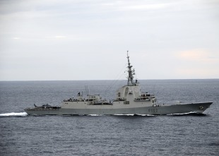 Guided missile frigate Almirante Juan de Borbón (F 102) 2