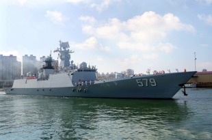 Guided missile frigate Handan (579) 2