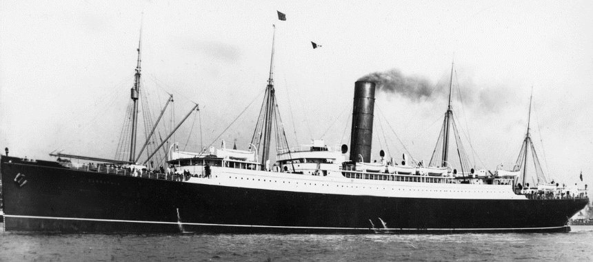 Пароход RMS Carpathia