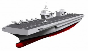 Aircraft carrier ROKS Baengnyeongdo (project) 0