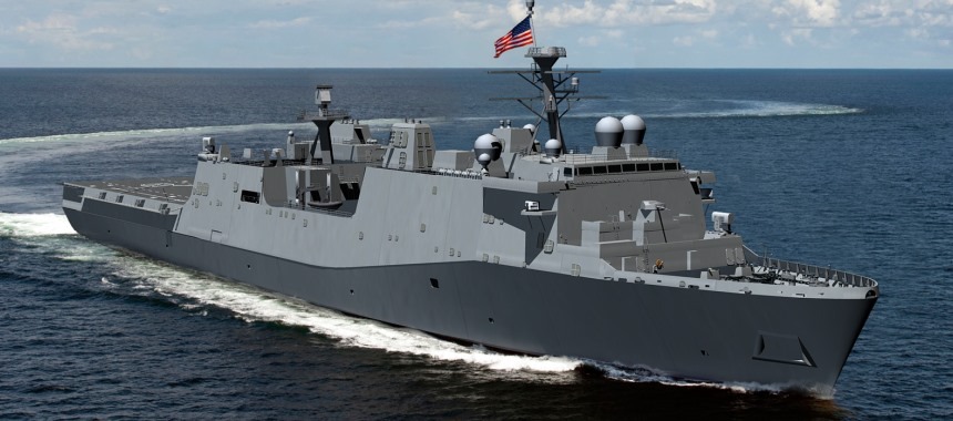 США разрабатывает новый проект десантного корабля