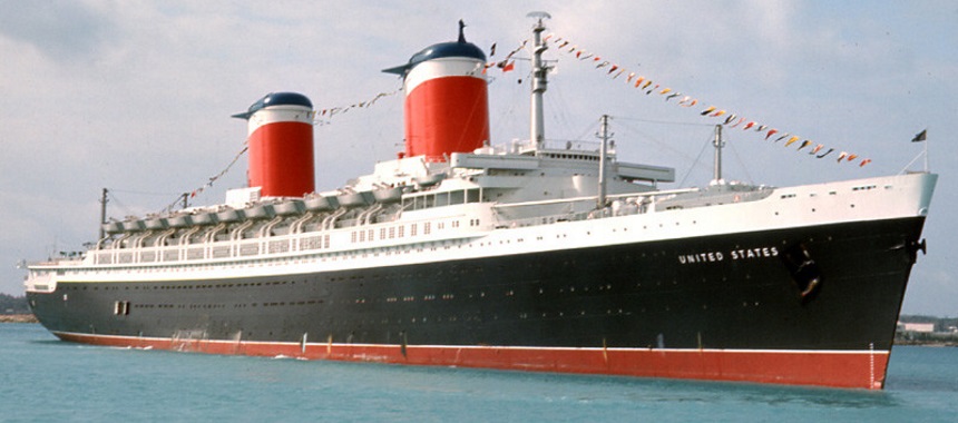 Круизный лайнер SS United States