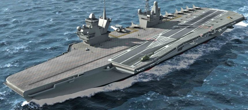 Проект новейшего авианосца ВМС Франции