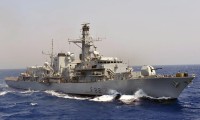 Guided missile frigate HMS Somerset (F82)