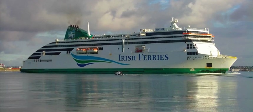 «Ulysses» самый большой пассажирский морской паром в мире