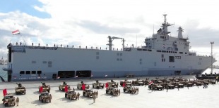 Amphibious assault ship ENS Gamal Abdel Nasser (L1010) 1