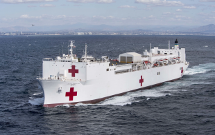 Hospital ship USNS Mercy (T-AH-19) 0