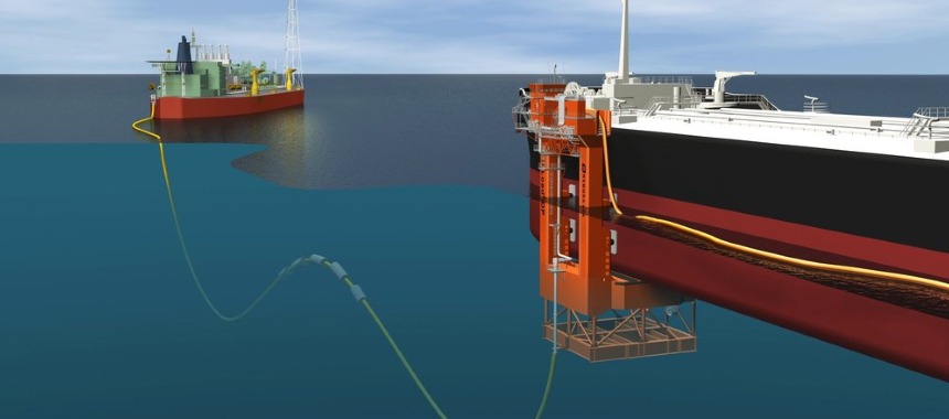 Морская система передачи нефти HiLoad DP