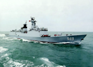 Guided missile frigate Changzhou (549) 0