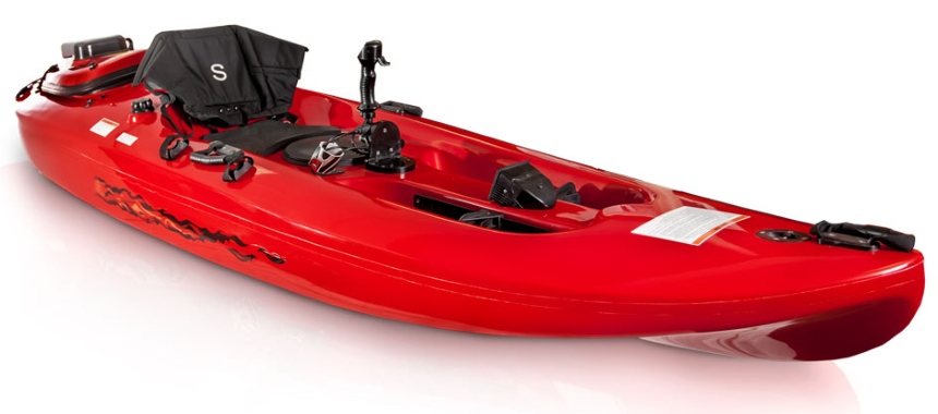 Каяк с мотором (Jet-Powered Kayak)