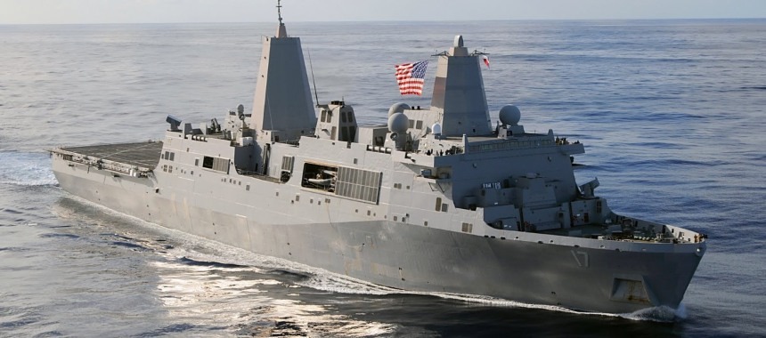Универсальный десантный корабль «USS San Antonio»