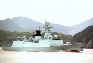 Guided missile frigate Changzhou (549) 2