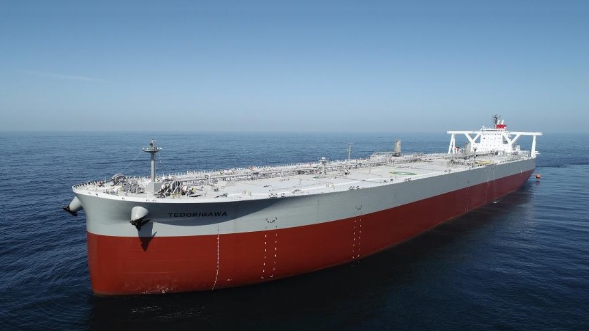 Новый крупнотоннажный танкер компании K-Line