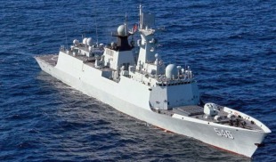 Guided missile frigate Yancheng (546) 2
