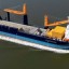 Транспортное судно-тяжеловоз с грузовым устройством «Blue Giant»