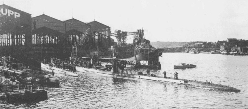 The submarine Type VII class