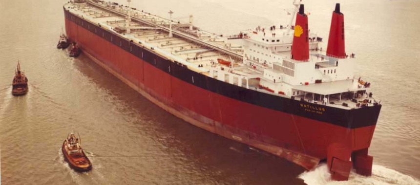 Самый большой корабль в мире - танкер Batillus