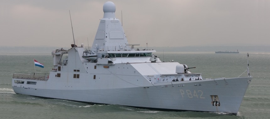 Большой патрульный корабль HNLMS Friesland