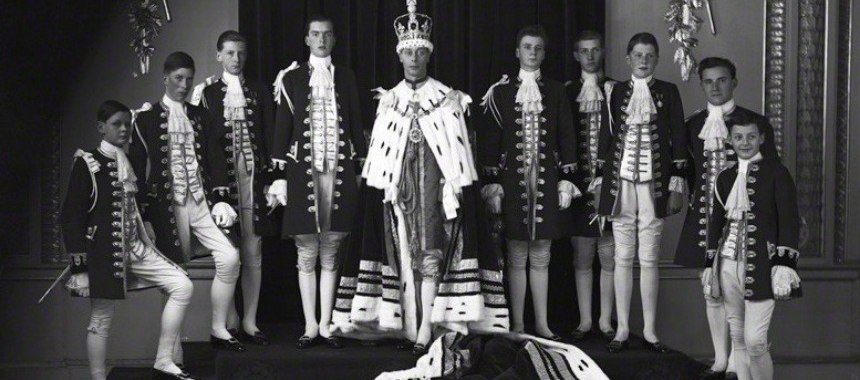 Король Георг VI после коронации