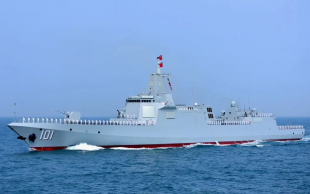 Guided missile destroyer Nanchang (DDG 101) 1