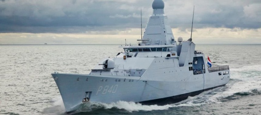 Большой патрульный корабль HNLMS Holland