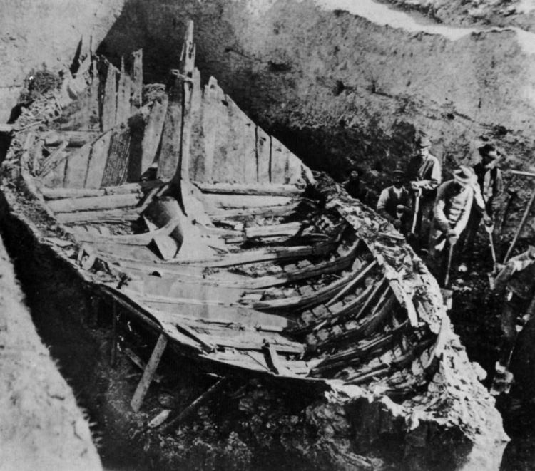 Древний корабль викингов Gokstad нашли в 1880 году
