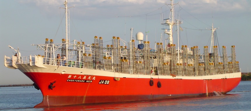 Джиггерное рыболовное судно Ochokyu Jigger