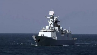 Guided missile frigate Rizhao (598) 0