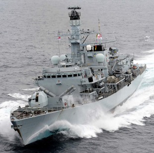 Guided missile frigate HMS Westminster (F237) 0