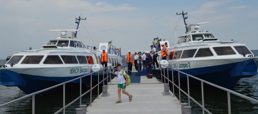 Уникальные речные прогулки на катерах «Ракета» в Украине