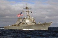 Guided missile destroyer USS Mitscher (DDG-57)