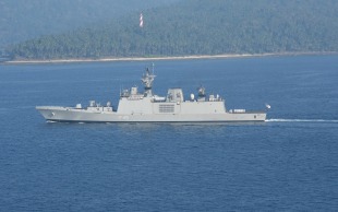 Guided missile frigate INS Sahyadri (F49) 3
