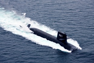 Diesel-electric submarine JS Sōryū (SS 501) 0