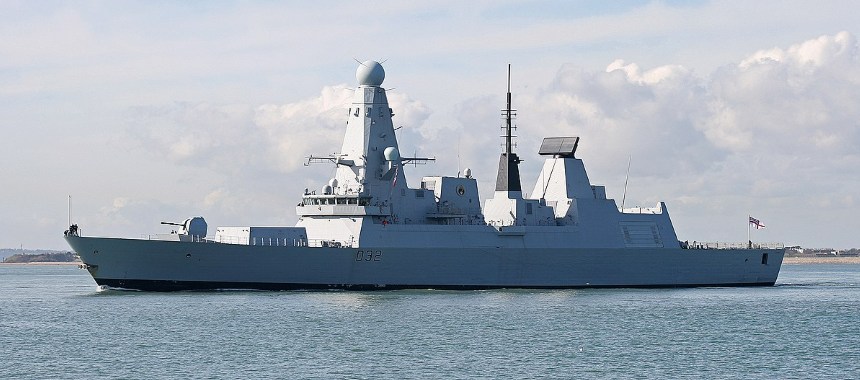 Эсминец HMS Daring