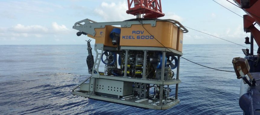 Глубоководный робот ROV Kiel 6000