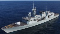 Guided missile frigate HMCS Charlottetown (FFH 339)