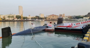 Diesel-electric submarine INS Karanj (S 23) 1