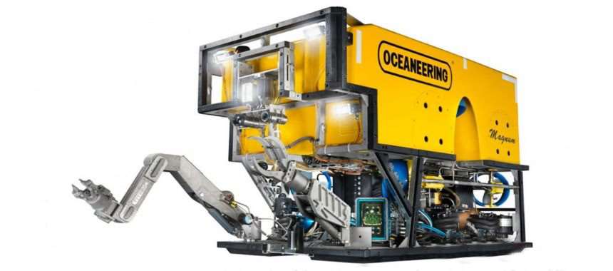 Appearance of the Oceaneering device