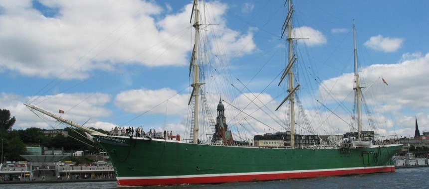 Малоизвестный корабль-музей барк «Rickmer Rickmers»