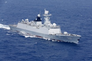 Guided missile frigate Yulin (569) 1