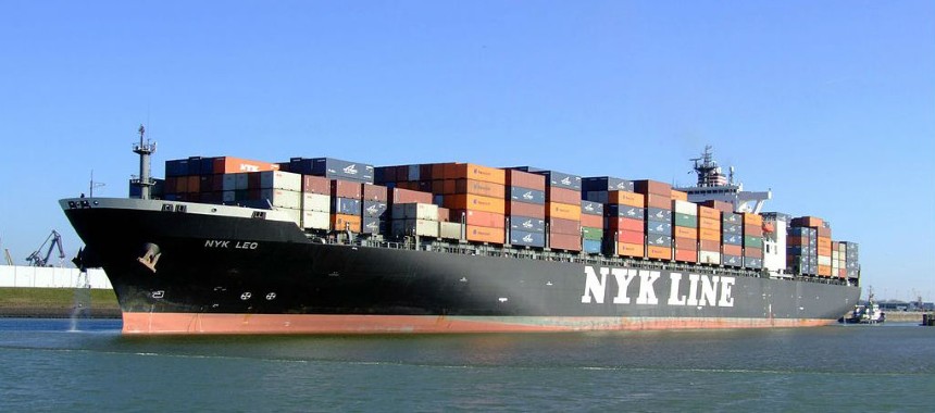 Перевозки на контейнеровозах компании NYK Line