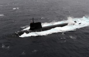 Diesel-electric submarine JS Sōryū (SS 501) 1